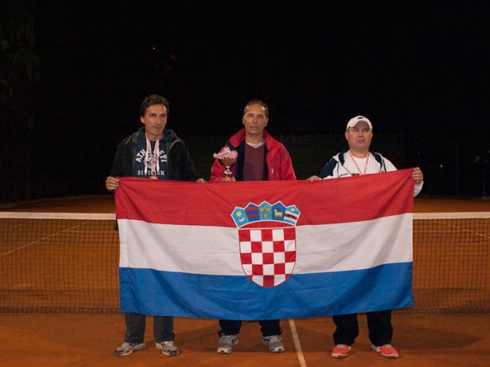 TK Mlinovi, Zagreb, treće plasirana momčad, Momčadsko prvenstvo Hrvatske, Zagreb 2015
