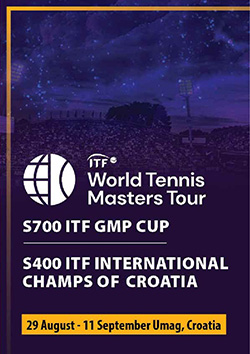ITF WORLD TENNIS MASTERS TOUR - S700 ITF GMP CUP - S400 ITF INTERNATIONAL CHAMPIONSHIPS OF CROATIA - Umag, Croatia
